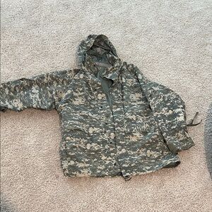 Men’s Camouflage Hooded Jacket